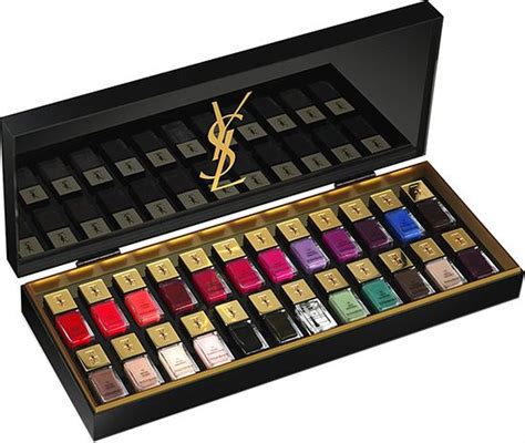 YSL nail varnish color chart